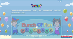 Desktop Screenshot of bunchoffunplayland.com